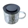 A single-person purple clay teapot with electric heating for boiling and steeping, used for daily household purposes Item Picture
